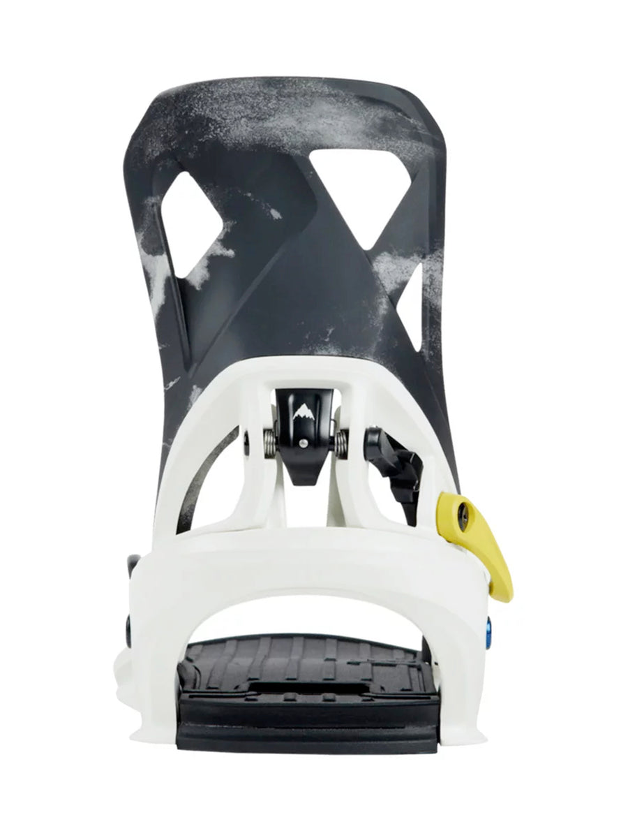 BURTON STEP ON RE:FLEX SNOWBOARD BINDINGS - WHITE GRAPHIC - 2024