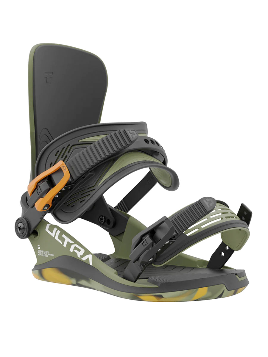 UNION ULTRA SNOWBOARD BINDINGS - ARMY GREEN - 2024