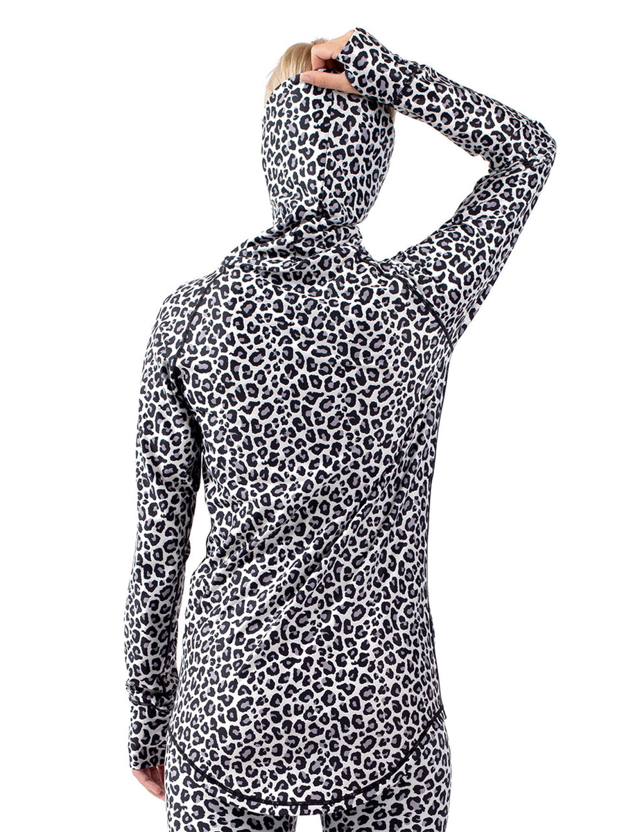 EIVY ICECOLD GAITER TOP BASE LAYER - SNOW LEOPARD - 2023