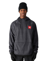 686 BONDED FLEECE HOODY - BLACK RIPSTOP - 2025 BLACK RIPSTOP FLEECE