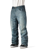 686 DECONSTRUCTED DENIM INSULATED SNOWBOARD PANT - INDIGO DENIM - 2025 INDIGO DENIM SNOWBOARD PANTS