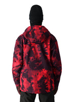 686 GLCR GATEWAY SHELL SNOWBOARD JACKET - RED NEBULA - 2025 SNOWBOARD JACKETS