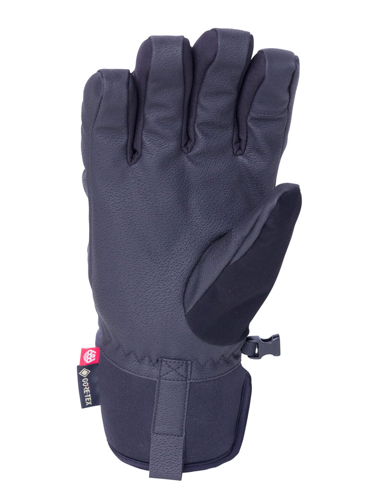 686 GORE-TEX LINEAR UNDER CUFF SNOWBOARD GLOVE - CHARCOAL - 2025 SNOWBOARD GLOVES