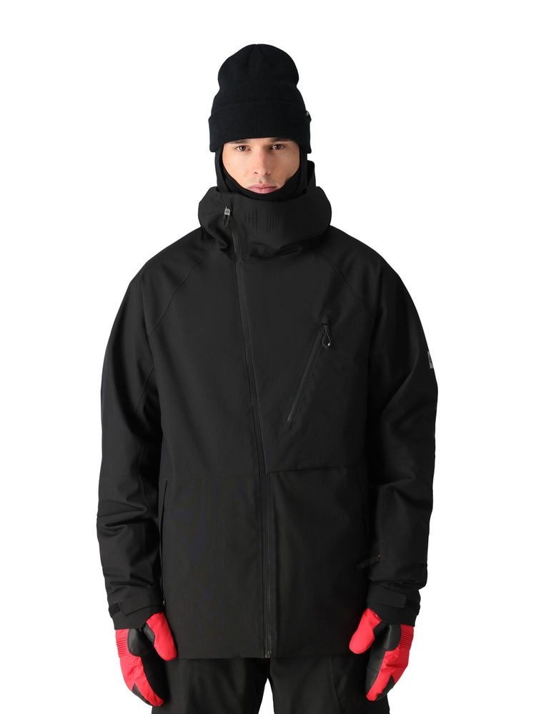 686 HYDRA THERMAGRAPH SNOWBOARD JACKET - BLACK - 2025 BLACK SNOWBOARD JACKETS