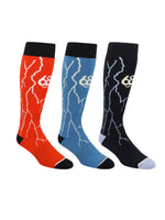 686 STORM SNOWBOARD SOCKS 3-PACK SOCKS