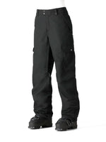 686 WOMENS AURA INSULATED CARGO SNOWBOARD PANT - BLACK - 2025 BLACK SNOWBOARD PANTS