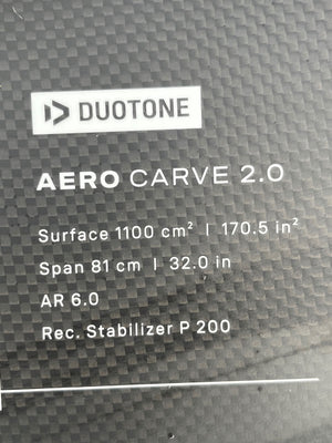 
                  
                    Load image into Gallery viewer, 2024 Duotone Aero Carve 2.0 D/Lab 1100/200 Used Foils
                  
                