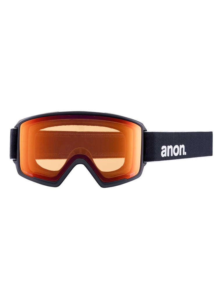 ANON M3 SNOWBOARD GOGGLES - BLACK SUNNY RED - 2025 GOGGLES