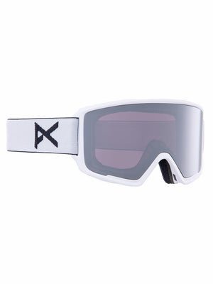 
                  
                    Load image into Gallery viewer, ANON M3 SNOWBOARD GOGGLES - WHITE SUNNY ONYX - 2025 GOGGLES
                  
                