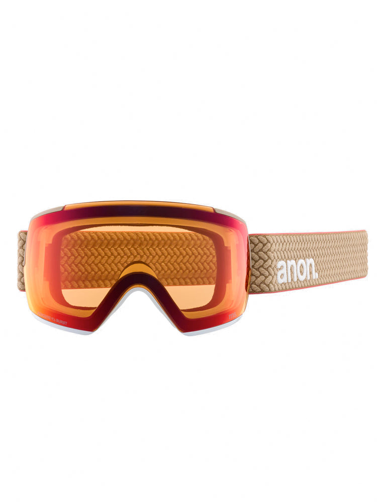 ANON M5 SNOWBOARD GOGGLES - SUMMIT TAUPE SUNNY BRONZE - 2025 GOGGLES