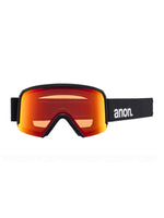 ANON NESA SNOWBOARD GOGGLE - BLACK SUNNY RED - 2025 GOGGLES