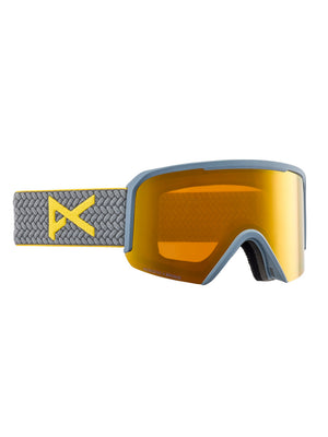 
                  
                    Load image into Gallery viewer, ANON NESA SNOWBOARD GOGGLE - SLATE SUNNY BRONZE - 2025 SLATE SUNNY BRONZE GOGGLES
                  
                