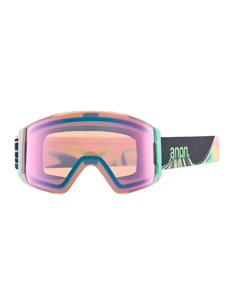 ANON SYNC INC. BONUS LENS SNOWBOARD GOGGLE - MELTDOWN VARIABLE GREEN - 2025 GOGGLES