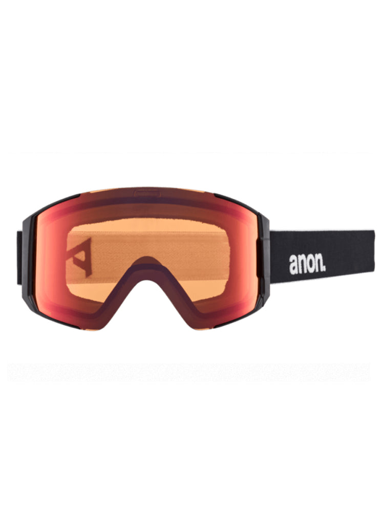 ANON SYNC INC. BONUS LENS SNOWBOARD GOGGLE - BLACK SUNNY RED - 2025 GOGGLES