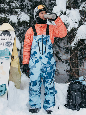 
                  
                    Load image into Gallery viewer, BURTON AK GORE TEX CYCLIC 2L BIB SNOWBOARD PANT - GEOCAMO - 2025 SNOWBOARD PANTS
                  
                