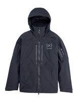 BURTON AK SWASH GORE-TEX 2L SNOWBOARD JACKET - TRUE BLACK - 2025 TRUE BLACK SNOWBOARD JACKETS