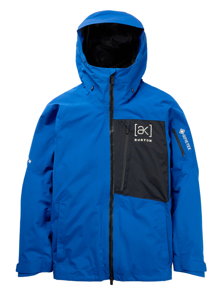 BURTON AK GORE-TEX CYCLIC 2L SNOWBOARD JACKET - JAKE BLUE - 2025 LARGE JAKE BLUE TRUE BLACK SNOWBOARD JACKETS