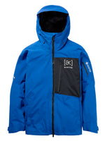 BURTON AK GORE-TEX CYCLIC 2L SNOWBOARD JACKET - JAKE BLUE - 2025 LARGE JAKE BLUE TRUE BLACK SNOWBOARD JACKETS