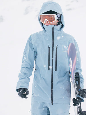 
                  
                    Load image into Gallery viewer, BURTON AK SWASH GORE-TEX 2L SNOWBOARD JACKET - DUSTY BLUE - 2025 SNOWBOARD JACKETS
                  
                