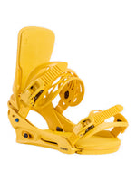 BURTON CARTEL RE:FLEX SNOWBOARD BINDINGS - GOLDENROD - 2025 MEDIUM GOLDENROD SNOWBOARD BINDINGS