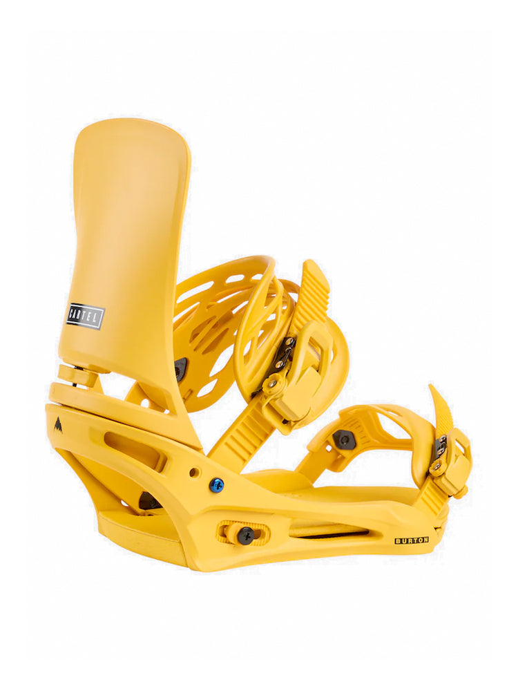 BURTON CARTEL RE:FLEX SNOWBOARD BINDINGS - GOLDENROD - 2025 SNOWBOARD BINDINGS