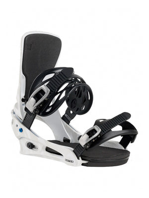 
                  
                    Load image into Gallery viewer, BURTON CARTEL RE:FLEX SNOWBOARD BINDINGS - GRAY/WHITE - 2025 MEDIUM GRAY WHITE SNOWBOARD BINDINGS
                  
                