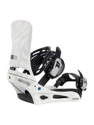 
                  
                    Load image into Gallery viewer, BURTON CARTEL RE:FLEX SNOWBOARD BINDINGS - GRAY/WHITE - 2025 SNOWBOARD BINDINGS
                  
                