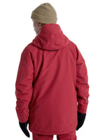 BURTON COVERT 2.0 2L SNOWBOARD JACKET - DEEP RED - 2025 SNOWBOARD JACKETS