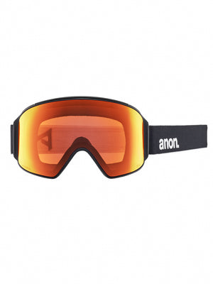 
                  
                    Load image into Gallery viewer, ANON M4 CYLINDRICAL SNOWBOARD GOGGLES - BLACK SUNNY RED - 2025
                  
                