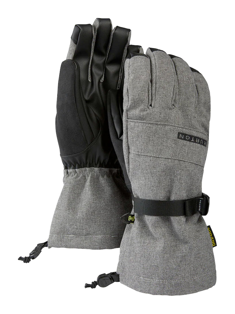 BURTON PROFILE SNOWBOARD GLOVE - GRAY HEATHER - 2025 GRAY HEATHER SNOWBOARD GLOVES