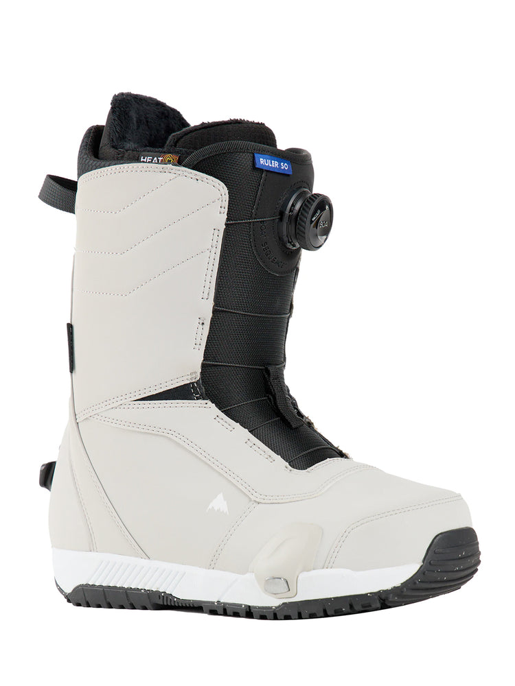 BURTON RULER STEP ON SNOWBOARD BOOTS - GRAY CLOUD - 2025 UK 8 GRAY CLOUD SNOWBOARD BOOTS