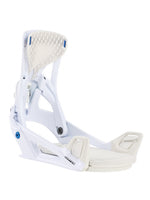 BURTON STEP ON GENESIS RE:FLEX SNOWBOARD BINDINGS - WHITE - 2025 WHITE SNOWBOARD BINDINGS