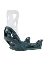 BURTON STEP ON RE:FLEX SNOWBOARD BINDINGS - DEEP EMERALD / WHITE - 2025 SNOWBOARD BINDINGS