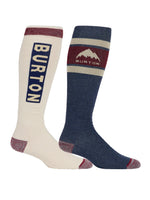 BURTON WEEKEND MIDWEIGHT SNOWBOARD SOCKS (2 PACK) - NIGHTFALL - 2025 NGHTFALL SOCKS