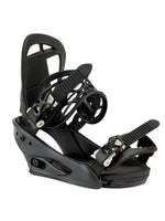 BURTON WOMENS CITIZEN SNOWBOARD RE:FLEX BINDINGS - BLACK - 2025 BLACK SNOWBOARD BINDINGS