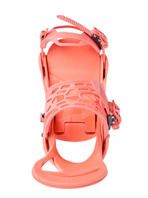 
                  
                    Load image into Gallery viewer, BURTON WOMENS CITIZEN SNOWBOARD RE:FLEX BINDINGS - PEACH ECHO - 2025 SNOWBOARD BINDINGS
                  
                