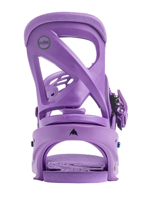 
                  
                    Load image into Gallery viewer, BURTON WOMENS SCRIBE RE:FLEX SNOWBOARD BINDINGS - IMPERIAL PURPLE - 2025 SNOWBOARD BINDINGS
                  
                