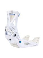 BURTON WOMENS STEP ON CASCADE RE:FLEX SNOWBOARD BINDINGS - WHITE - 2025 SNOWBOARD BINDINGS