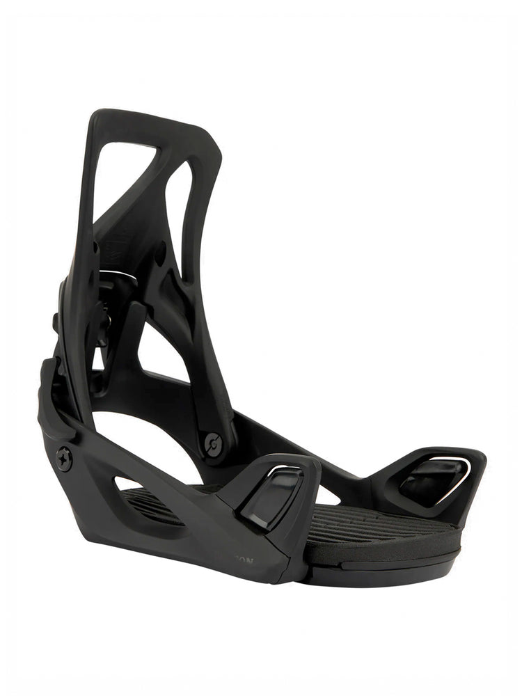 BURTON WOMENS STEP ON RE:FLEX SNOWBOARD BINDINGS - BLACK - 2025 MEDIUM BLACK SNOWBOARD BINDINGS