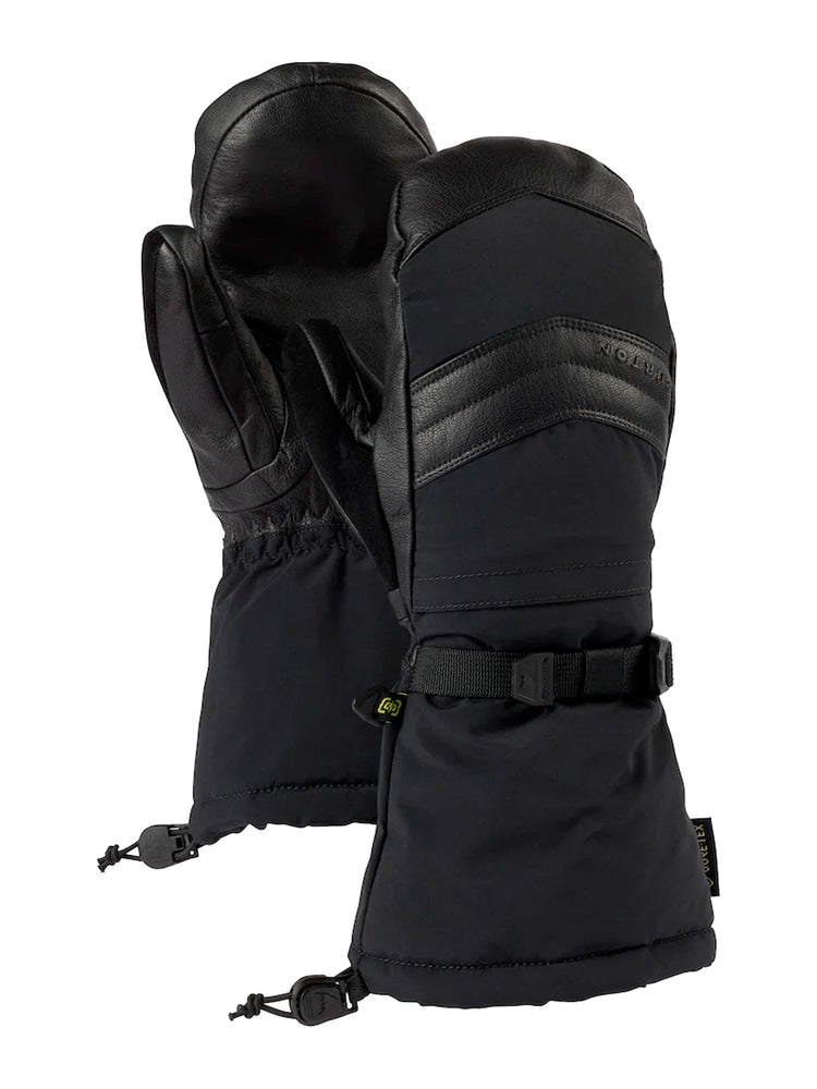 BURTON WOMENS GORE-TEX WARMEST SNOWBOARD MITT - TRUE BLACK - 2025 TRUE BLACK SNOWBOARD GLOVES