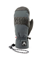 CRAB GRAB CHAMP SNOWBOARD MITT - WASHED BLACK - 2025 WASHED BLACK SNOWBOARD GLOVES