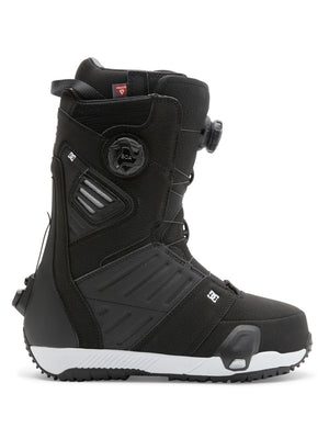 
                  
                    Load image into Gallery viewer, DC JUDGE DUAL BOA STEP ON SNOWBOARD BOOTS - BLACK WHITE - 2025 BLACK WHITE SNOWBOARD BOOTS
                  
                