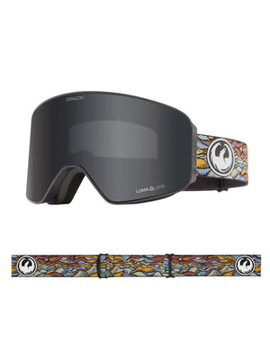 
                  
                    Load image into Gallery viewer, DRAGON NFX MAG OTG SNOWBOARD GOGGLES - GIGI RUF DARK SMOKE + LIGHT ROSE LENS - 2025 GIG RUF DARK SMOKE + LIGHT ROSE GOGGLES
                  
                