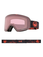 DRAGON NFX MAG OTG SNOWBOARD GOGGLES - KAIJU MIDNIGHT + LIGHT ROSE LENS - 2025 GOGGLES