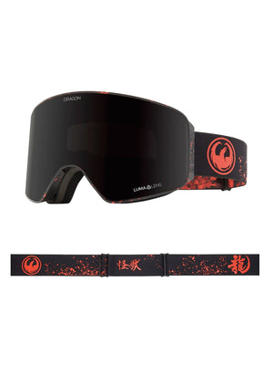 
                  
                    Load image into Gallery viewer, DRAGON NFX MAG OTG SNOWBOARD GOGGLES - KAIJU MIDNIGHT + LIGHT ROSE LENS - 2025 KAIJU MIDNIGHT + LIGHT ROSE GOGGLES
                  
                