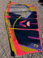 2024 Duotone E Pace 6.2 m2 Used windsurfing sails