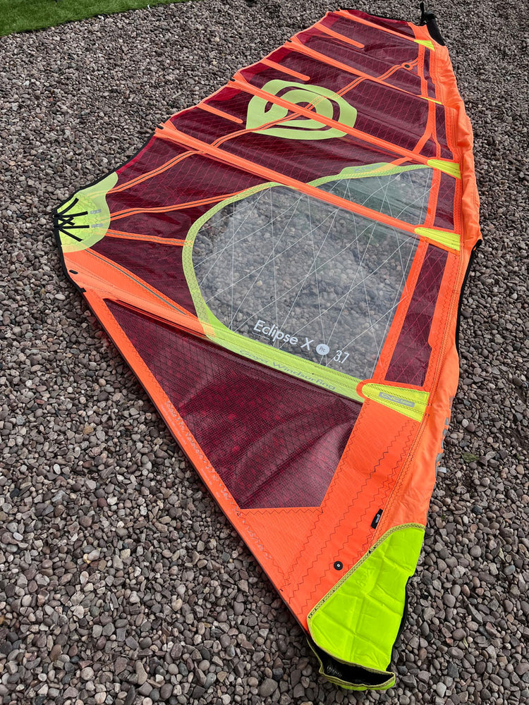 2023 Goya Eclipse X Pro 3.7 m2 (foot panel ) Used windsurfing sails