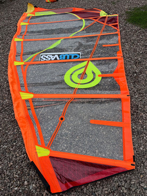 
                  
                    Load image into Gallery viewer, 2023 Goya Mark 6.6 m2 used windsurf sail (foot repair) Used windsurfing sails
                  
                