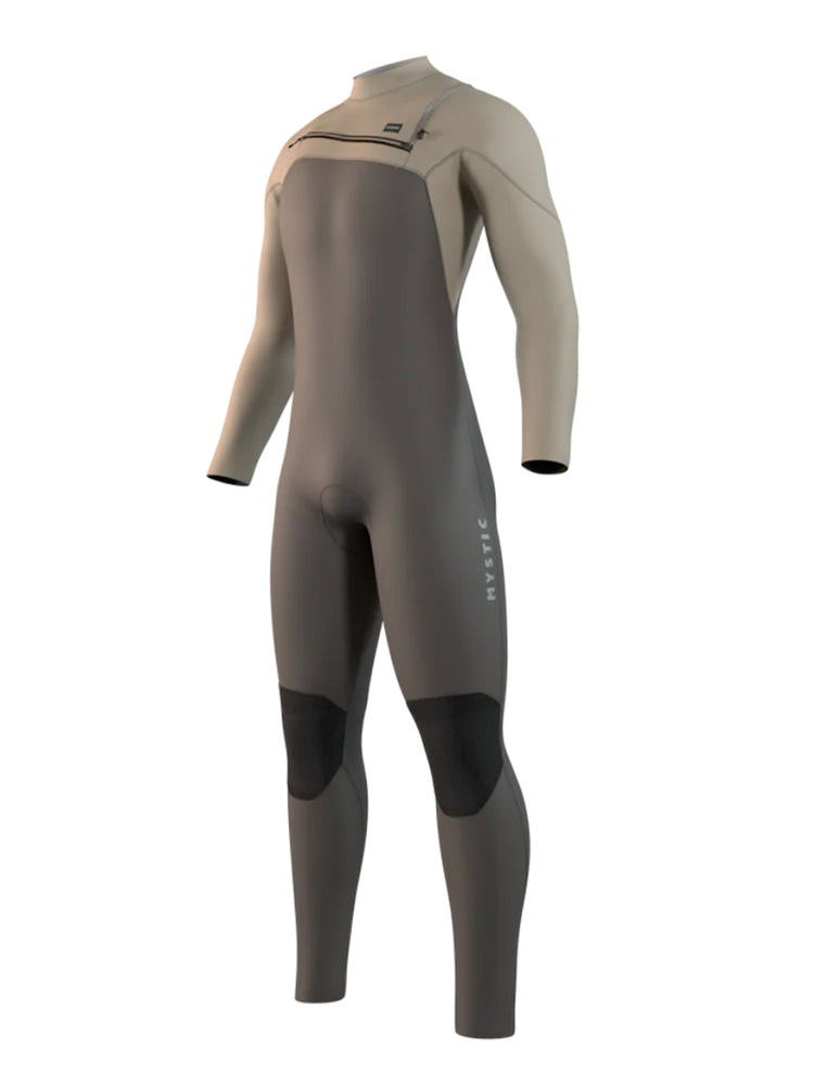 Mystic Motion 5/3MM FZ Wetsuit - Truffle - 2025 Mens winter wetsuits