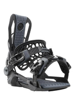 NIDECKER FLOW FENIX SNOWBOARD BINDINGS - BLACK - 2025 BLACK SNOWBOARD BINDINGS